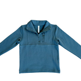 babysprouts Boys 3/4 Fleece Zip Sweatshirt