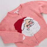 Pink Chicken Baby Maude Santa Sweater