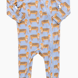 Pink Chicken Bamboo Romper
