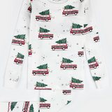 Petit Lem Festive Cars PJ Set