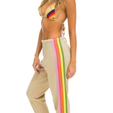 Aviator Nation 5 Stripe Stitch Sweatpant