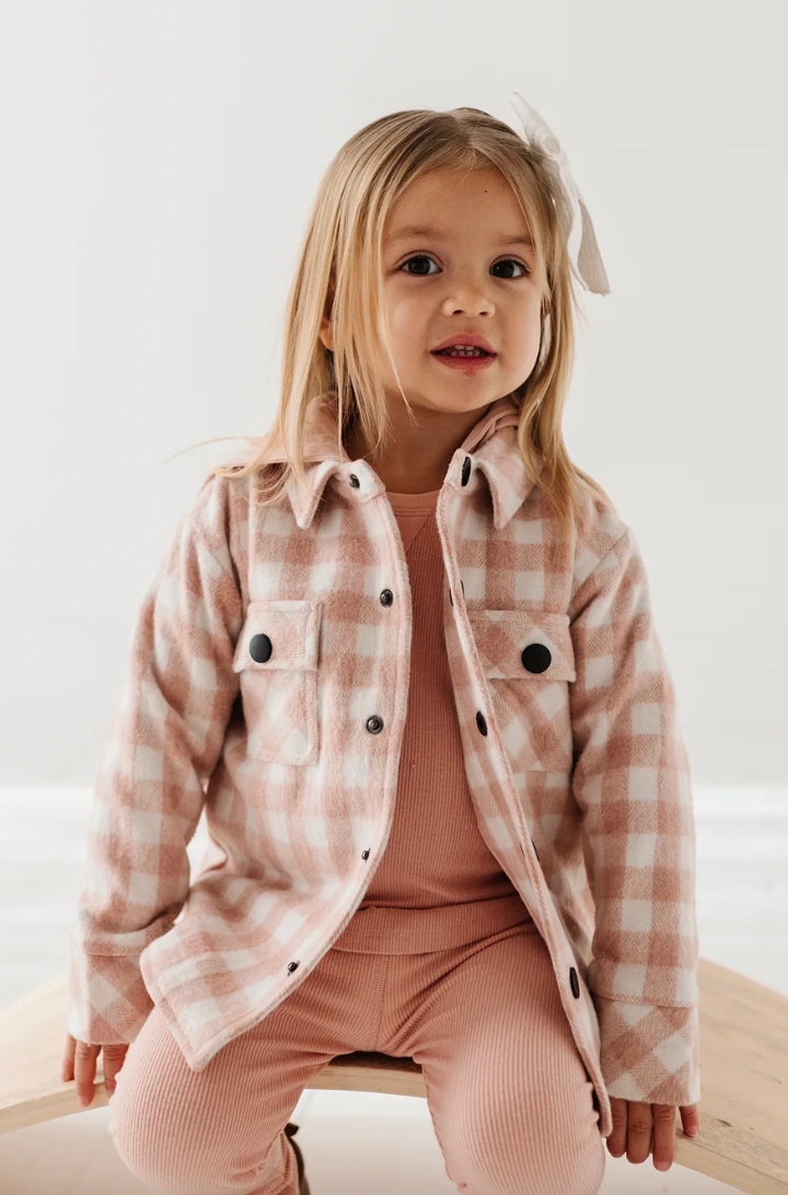 babysprouts HOODED SHACKET Skipper & Scout