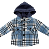 babysprouts HOODED SHACKET Skipper & Scout