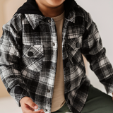 babysprouts HOODED SHACKET Skipper & Scout