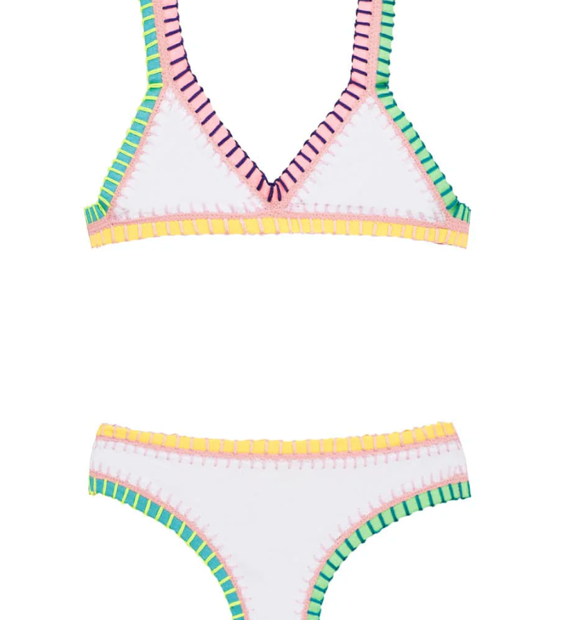 PQ Swim Rainbow Stitch Bikini