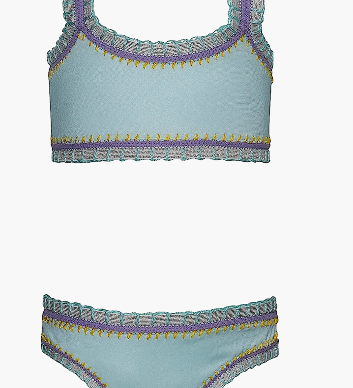 PQ Swim Rainbow Stitch Sporty Bikini