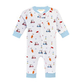 Baby Club Chic Golf Zip Coverall Printed