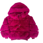 Lola & The Boys Faux Fur Coat Skipper & Scout
