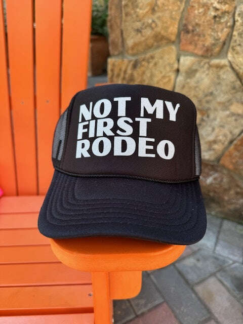 Arnie & Ollie Trucker- Not My First Rodeo-BLACK Skipper & Scout
