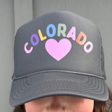 Arnie & Ollie Adult Trucker- Colorado- Charcoal Skipper & Scout