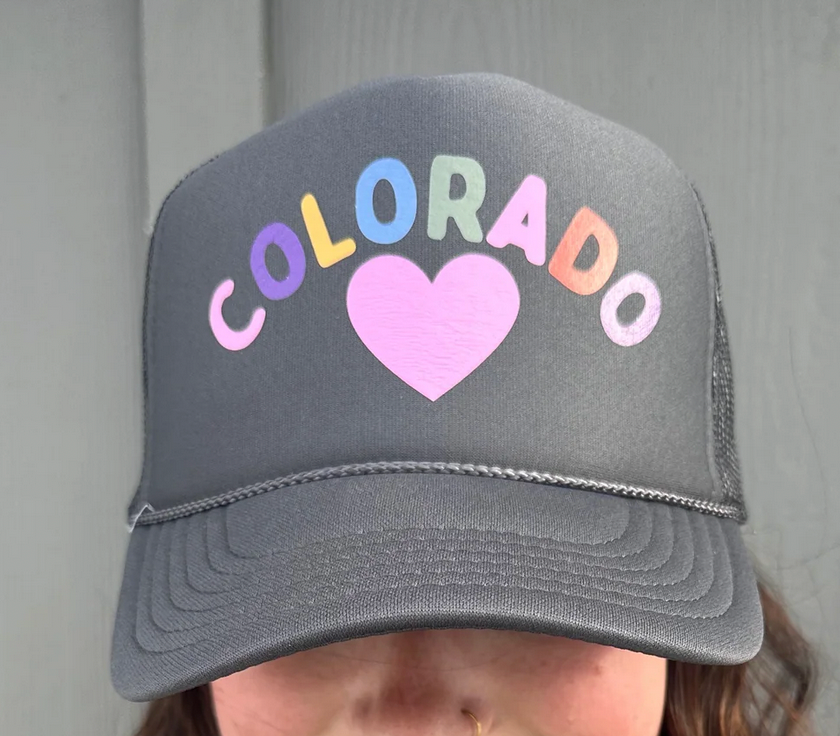 Arnie & Ollie Adult Trucker- Colorado- Charcoal Skipper & Scout