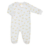 Baby Club Chic Baby Duckies Zip Footie Printed