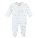 Baby Club Chic Three Little Ducks Zippered Footie - Multi