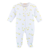 Baby Club Chic Three Little Ducks Zippered Footie - Multi