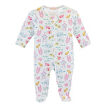 Baby Club Chic Summer Fun Zip Footie Printed