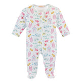 Baby Club Chic Summer Fun Zip Footie Printed