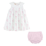 Baby Club Chic Coquette Bows Dress Printed