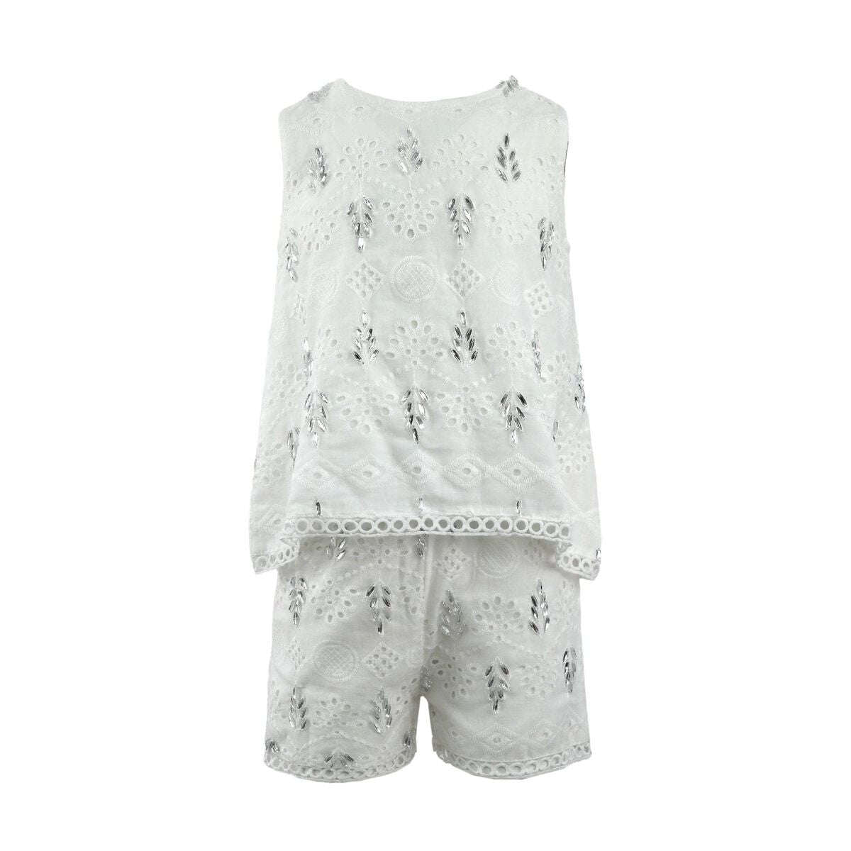 Lola & the Boys Crystal Eyelet Set Skipper & Scout 