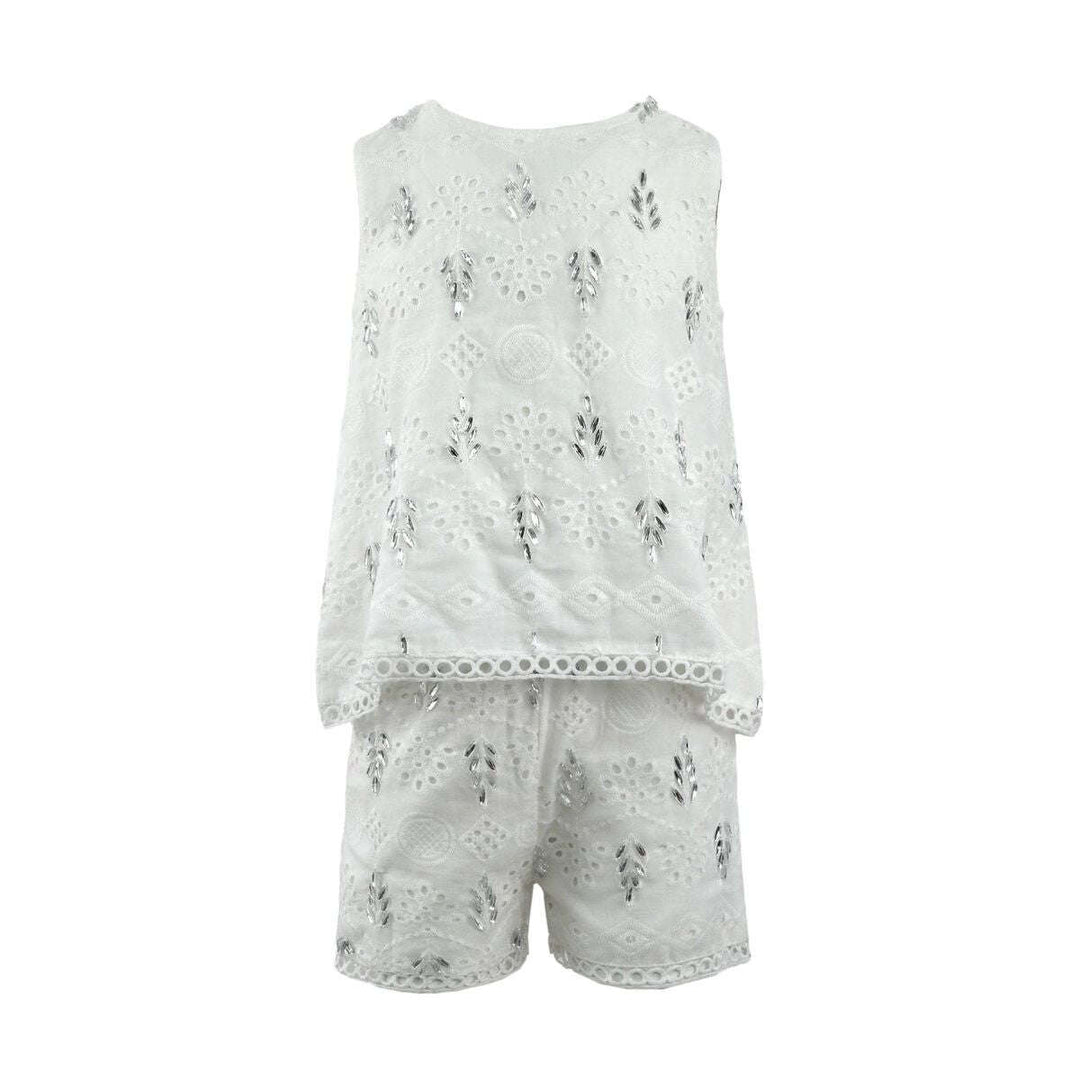 Lola & the Boys Crystal Eyelet Set Skipper & Scout 