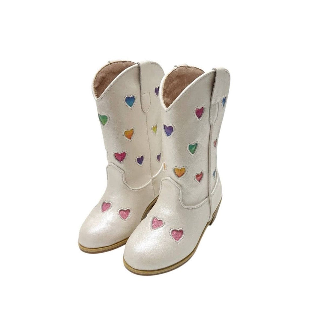 Lola & the Boys Ombre Hearts Cowgirl Boots