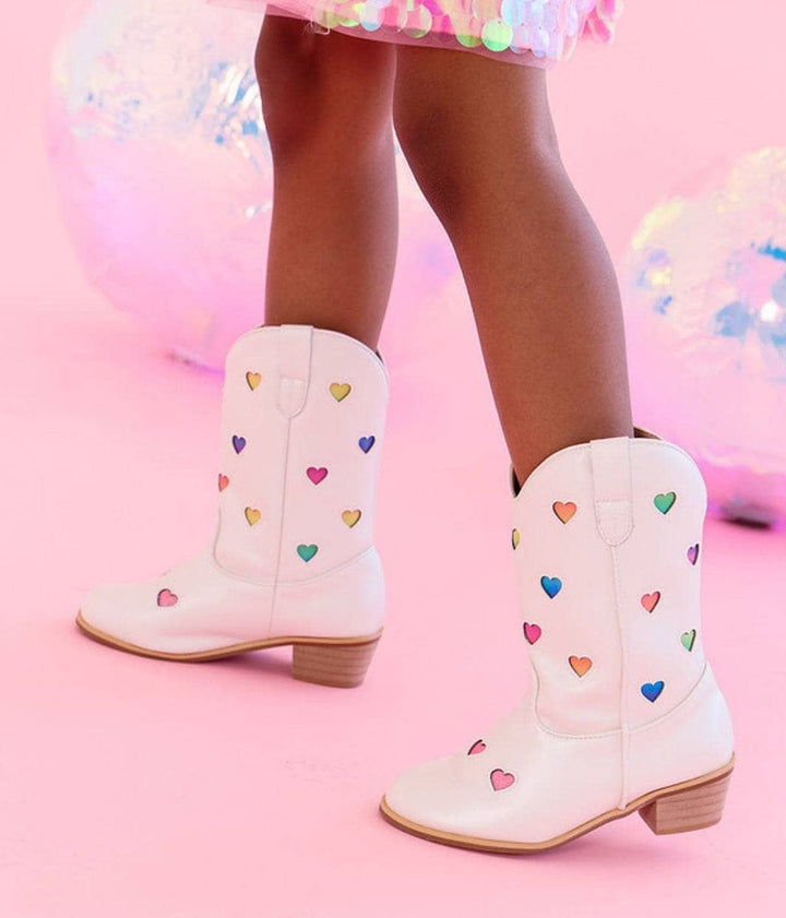 Lola & the Boys Ombre Hearts Cowgirl Boots