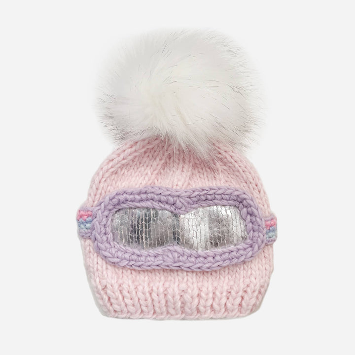 The Blueberry Hill Ski Goggles Beanie Baby Pink