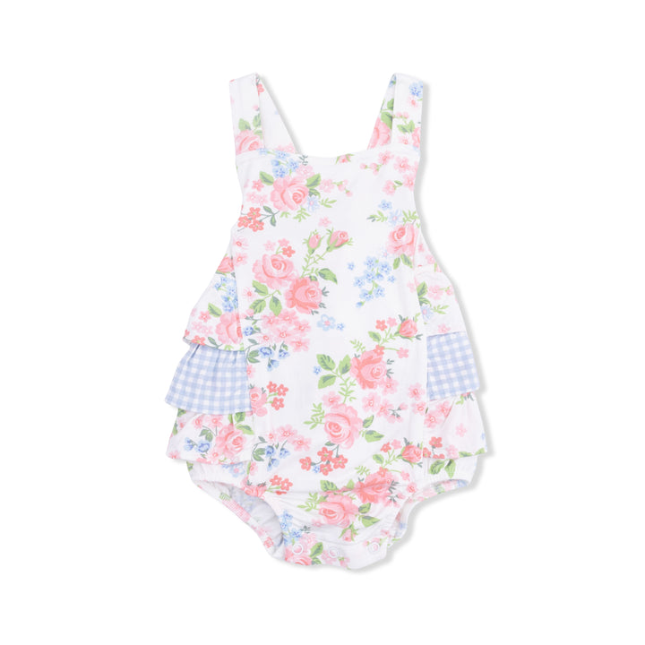 Angel Dear Cute Little Roses Sunsuit