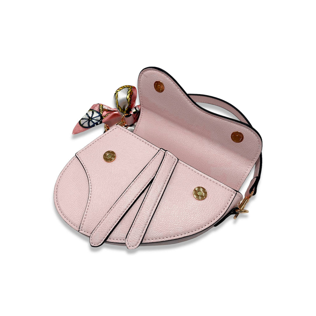 Doe a Dear Saddle Purse w/ Scarf