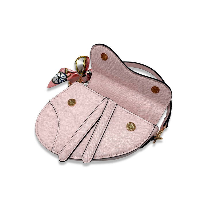 Doe a Dear Saddle Purse w/ Scarf