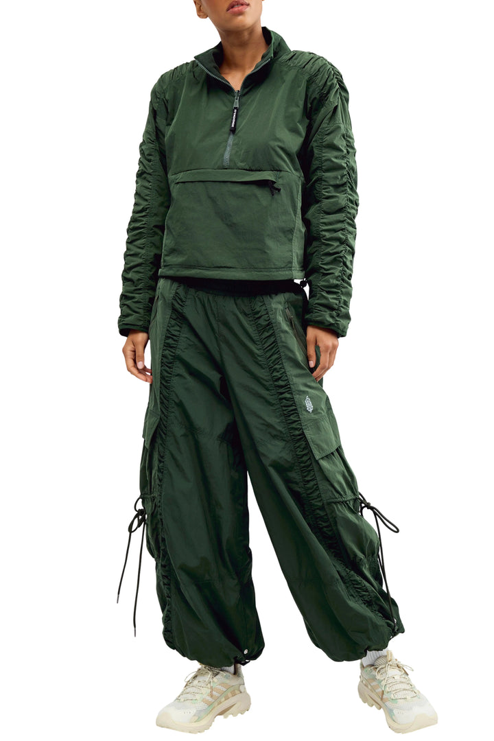 FP Movement Alpine Reversible Half Zip Fleece - Ivy
