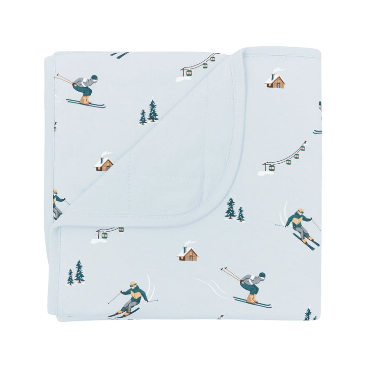 Kyte Baby Ski Print Swaddle Blanket