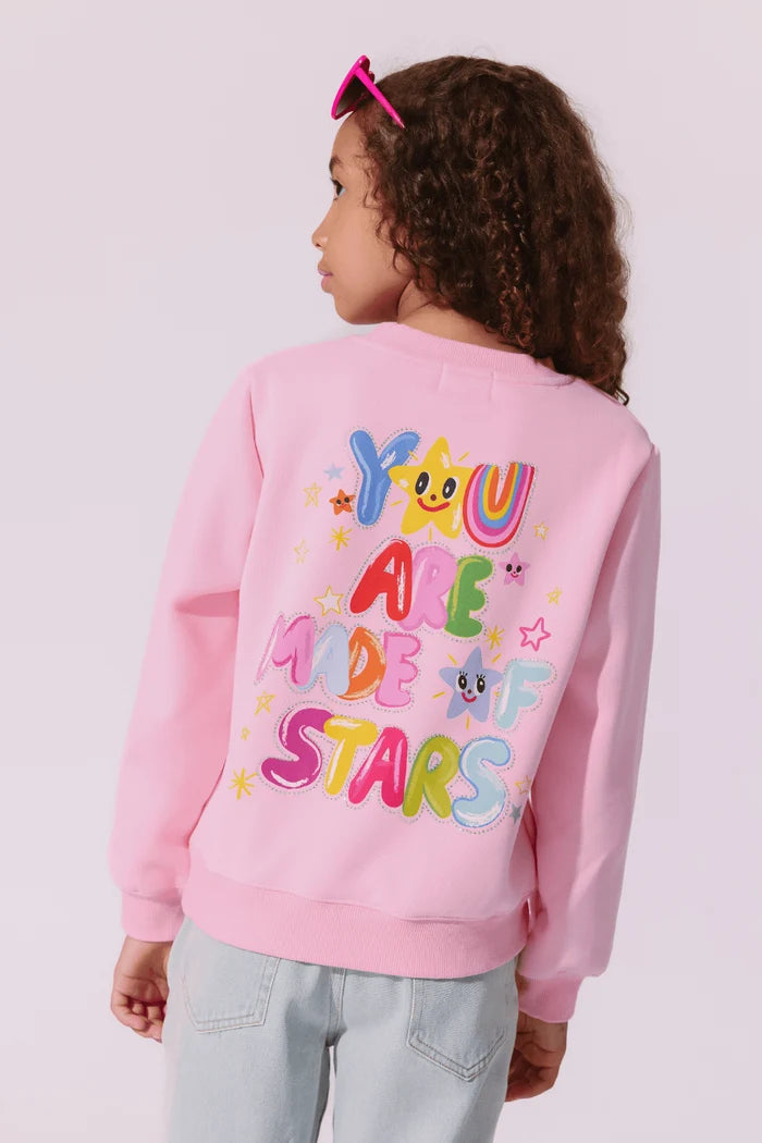 Lola & the Boys You are Made of Stars Sweatshirt