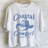 Rustee Coastal Cowgirl Long Crop Tee