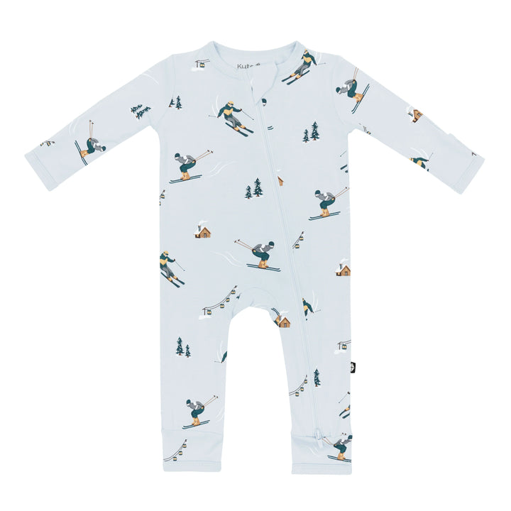 Kyte Baby Ski Print Zip Romper