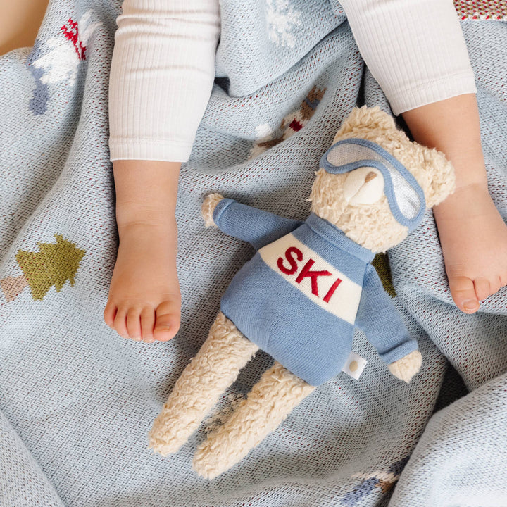 The Blueberry Hill Plush Ski Bear