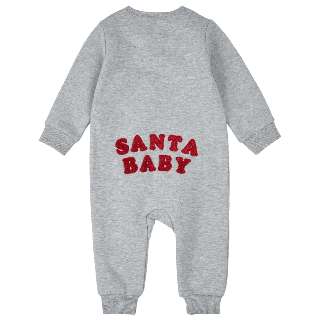 Petit Lem Santa Baby Fleece Playsuit Skipper & Scout 