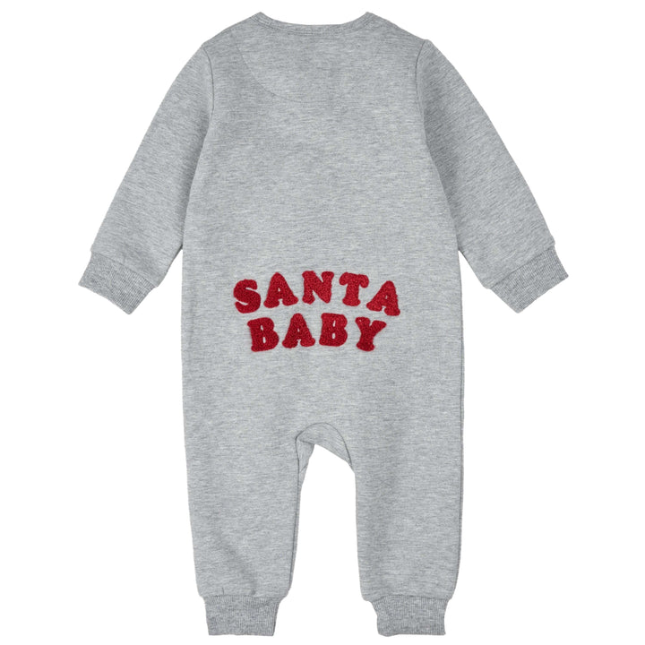 Petit Lem Santa Baby Fleece Playsuit Skipper & Scout 