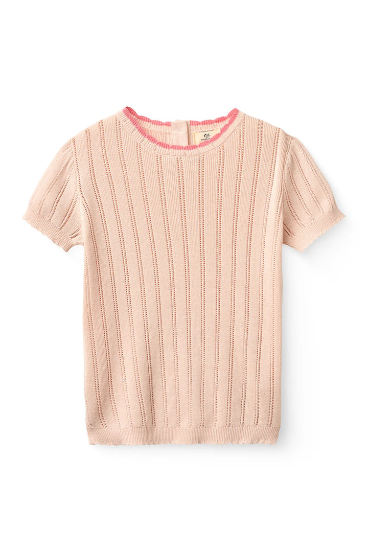 Copenhagen Colors Pointelle SS Sweater