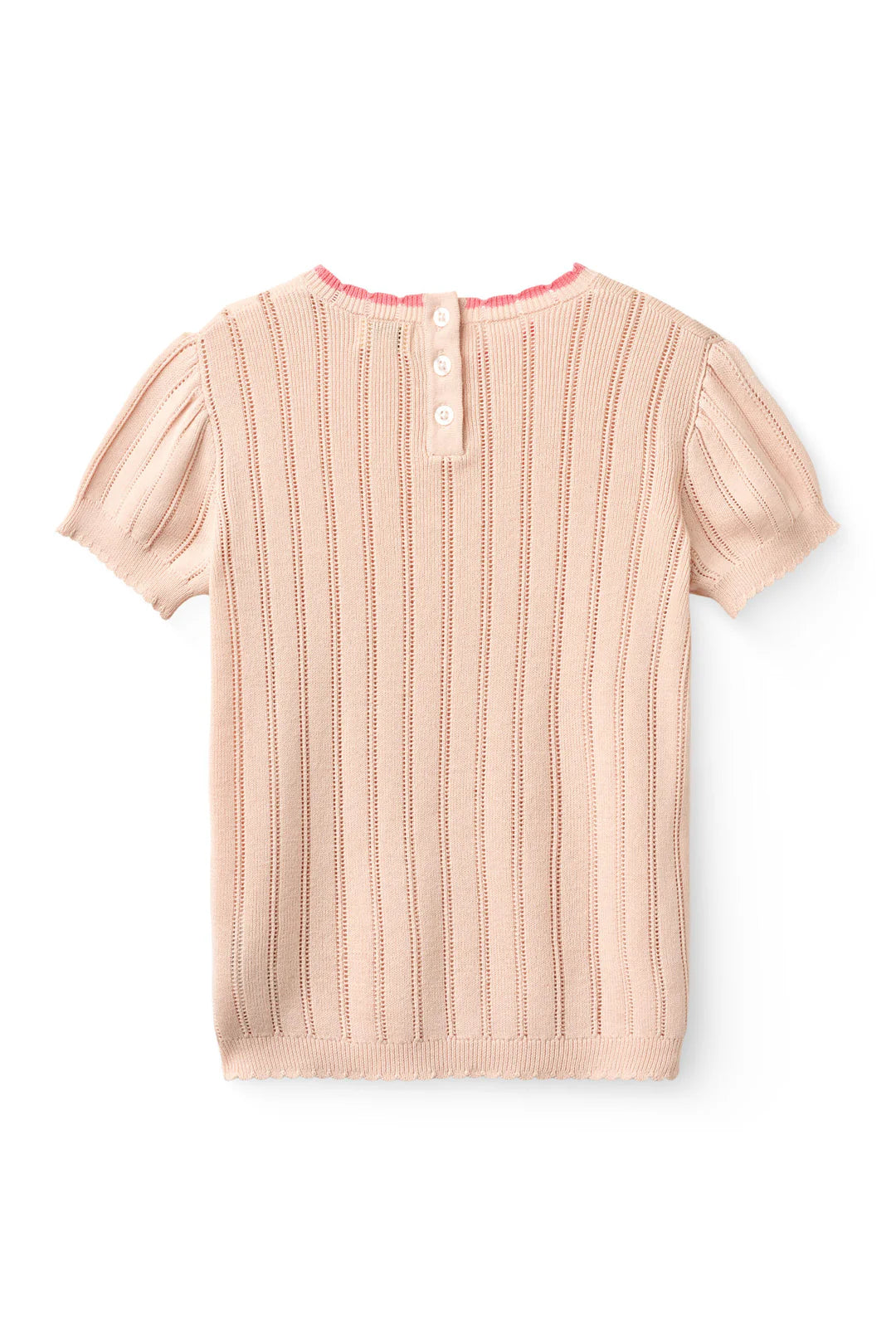 Copenhagen Colors Pointelle SS Sweater