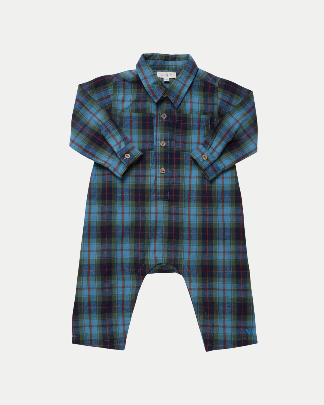 Pink Chicken Baby Boys Tartan Easton Jumper