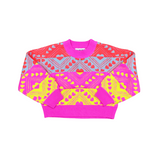 Billieblush Heart Knit Sweater