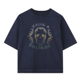 Zadig & Voltaire Skull Embellished Tee