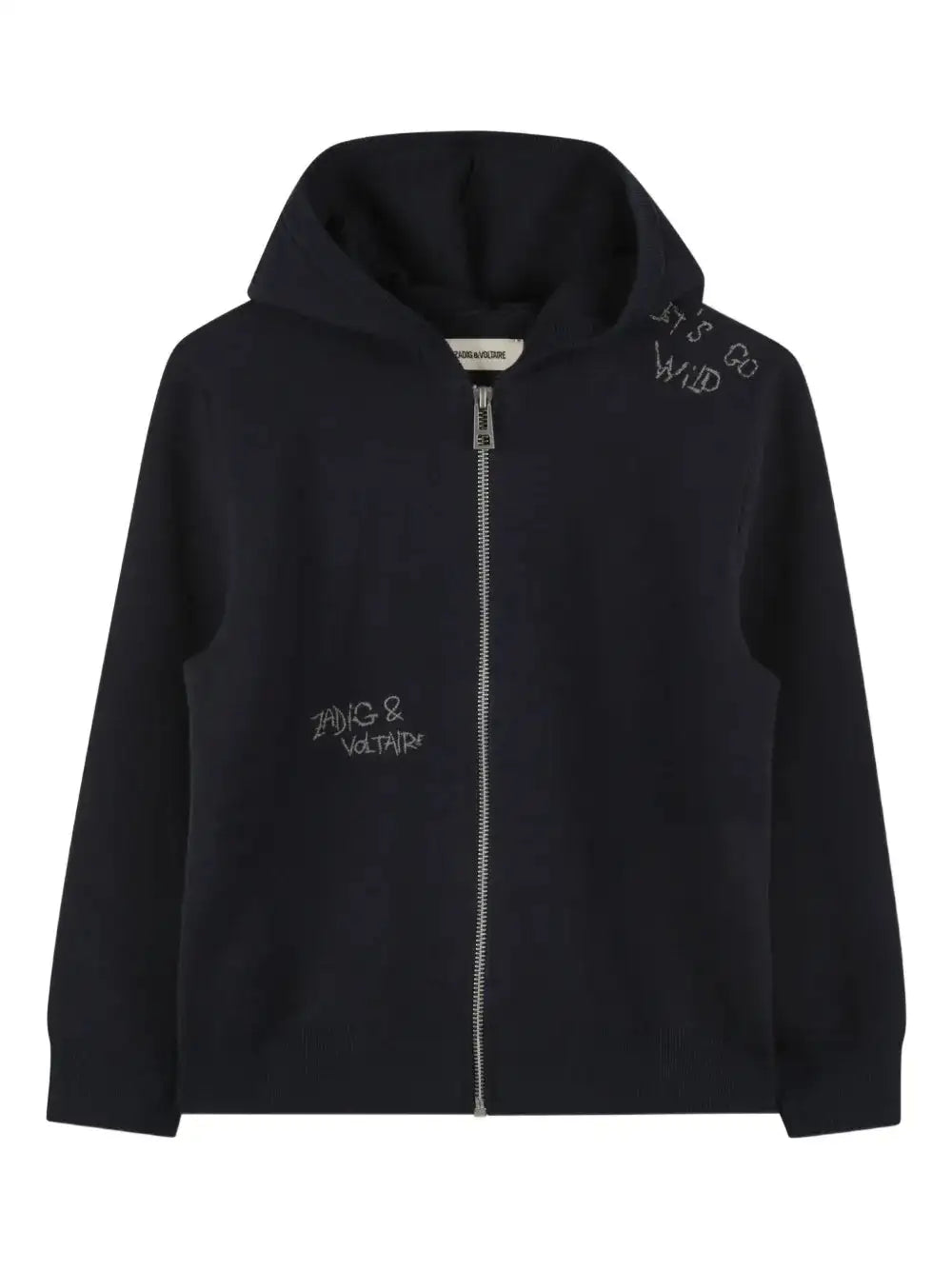 Zadig & Voltaire Embroidered Zip Hoodie Skipper & Scout 