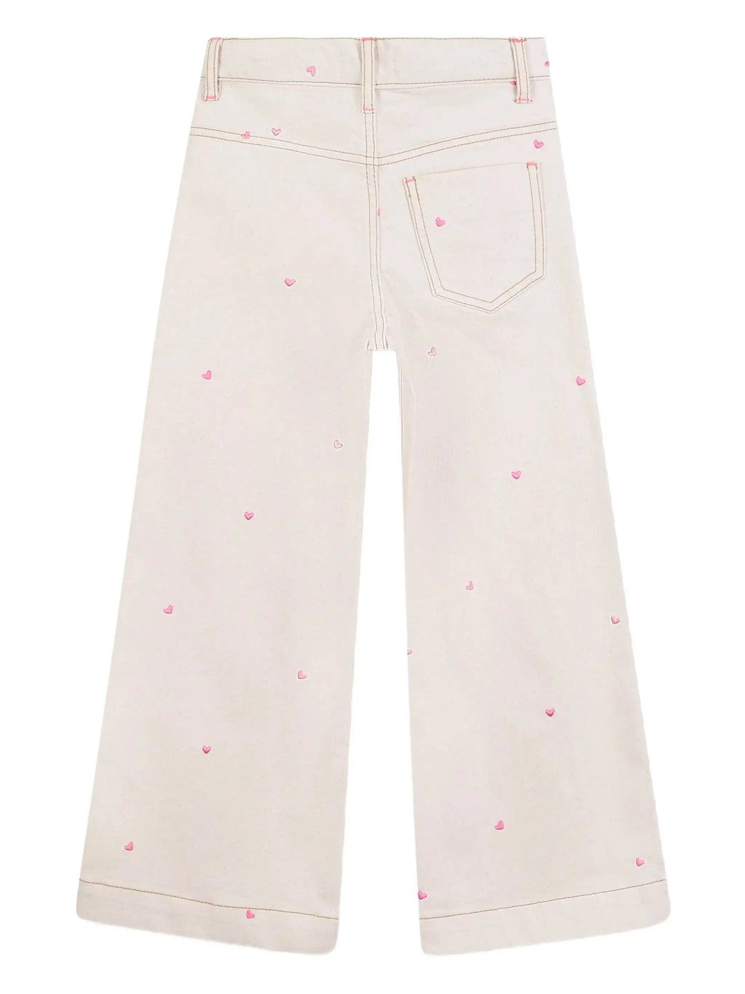Billieblush Wide Leg Embroidered Heart Pants Skipper & Scout 