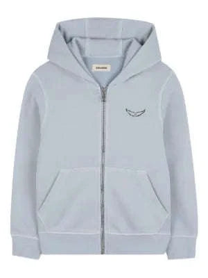 Zadig & Voltaire Make Art Graphic Back Zip Hoodie Skipper & Scout 