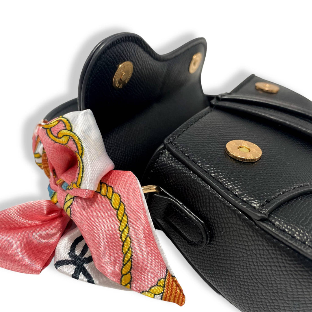 Doe a Dear Saddle Purse w/ Scarf