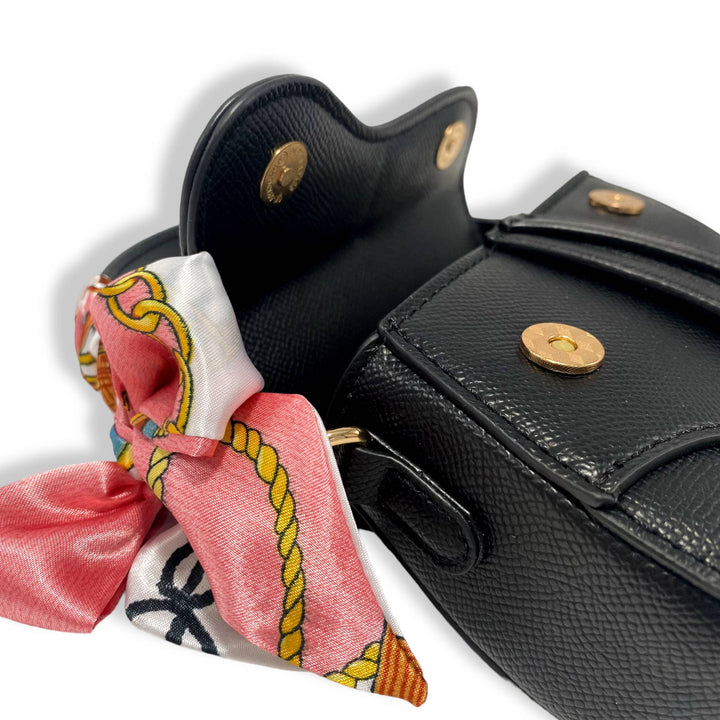 Doe a Dear Saddle Purse w/ Scarf