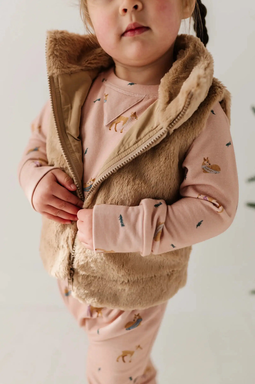 babysprouts  FUR VEST Skipper & Scout 