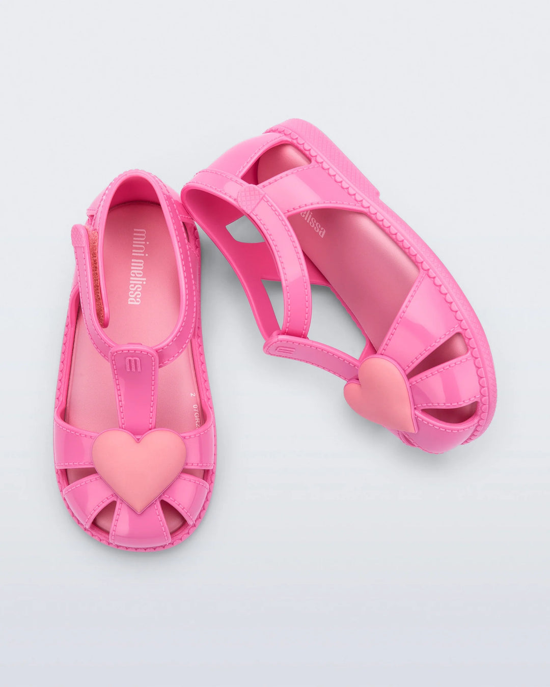 Mini Melissa Hip Heart Ballerina Baby Shoes