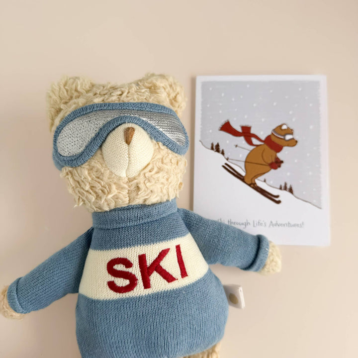 The Blueberry Hill Plush Ski Bear